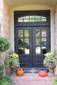 Facroy Direct Doors 1 PANEL RAISED PANEL 6 LITE TRUE DIVIIDED OVOLO WITH BEVELLED GLASS
