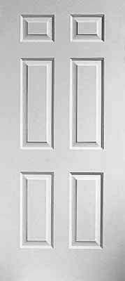 Facroy Direct Doors METAL PREHUNG PANELLED