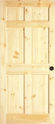 Facroy Direct Doors Knotty Pine 6 panel