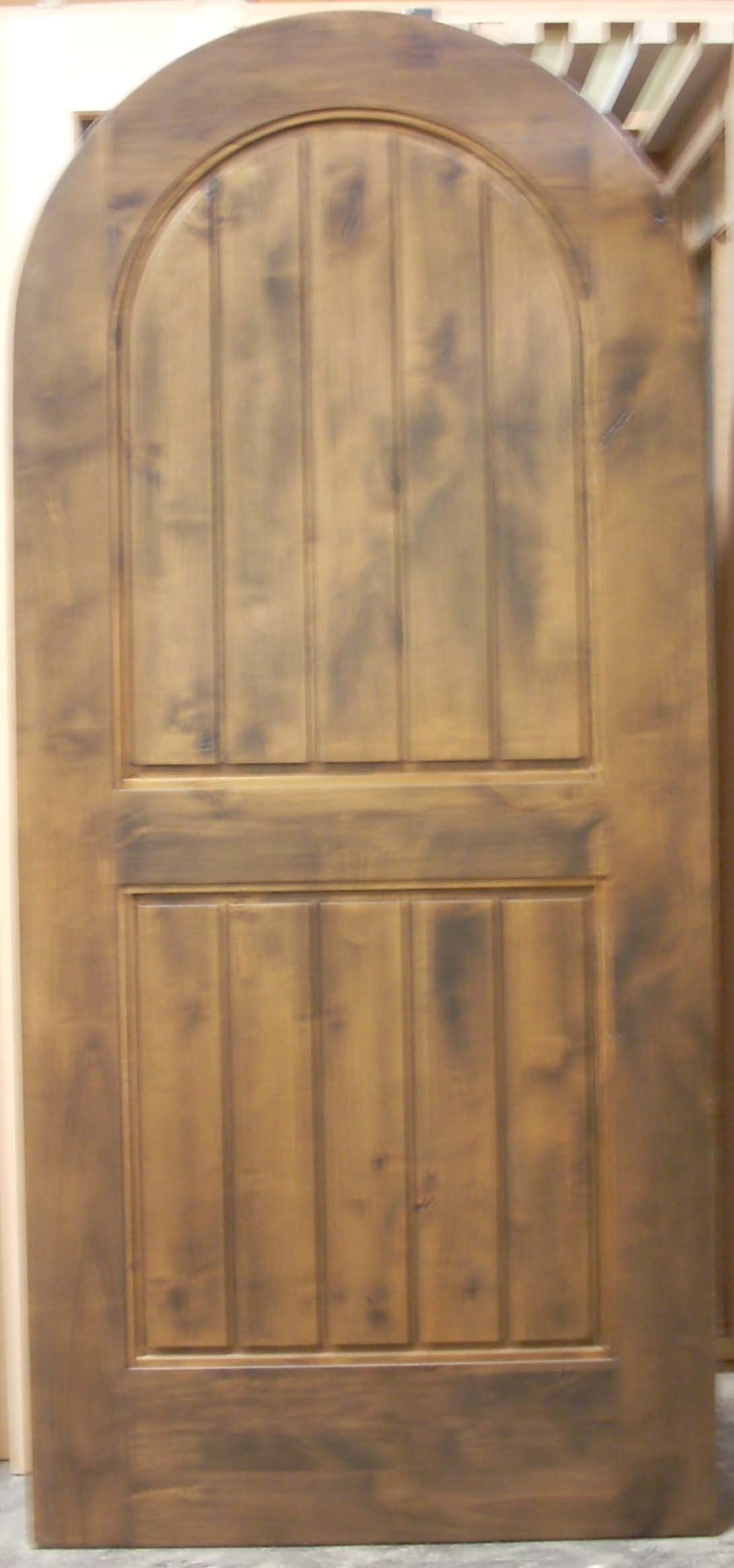 Facroy Direct Doors ARCH TOP KNOTTY ALDER
