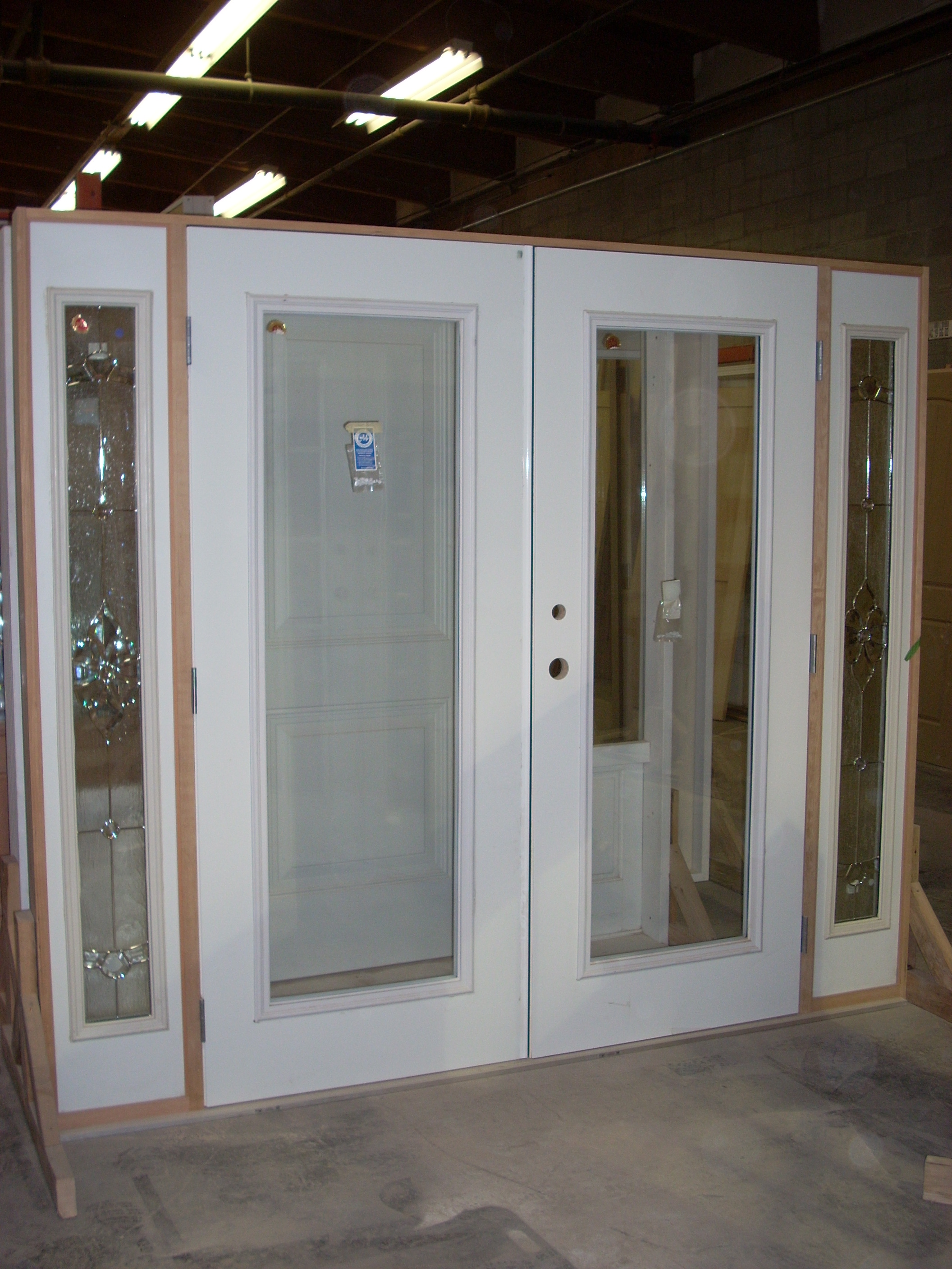 Facroy Direct Doors FULL ONE LITE METAL SDDS UNIT