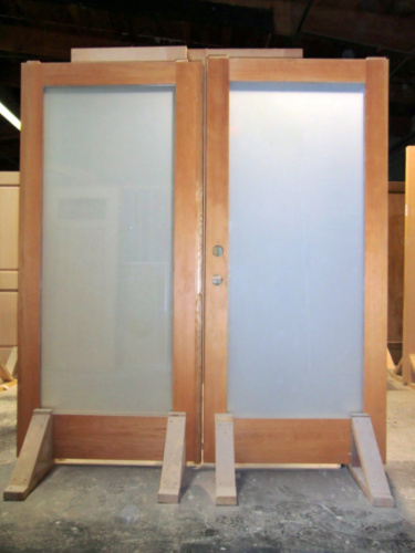 Facroy Direct Doors Solid Fir Exterior French Pair