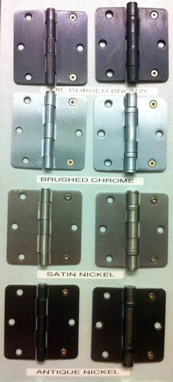 Facroy Direct Doors Hinge Colours