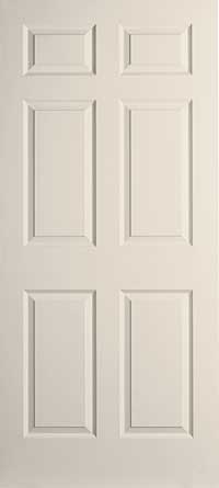 Facroy Direct Doors 6 PANEL WOOD GRAIN