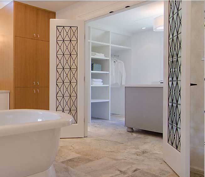 Facroy Direct Doors CRISS CROSS INTERIOR GLASS