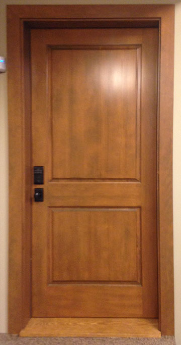 Facroy Direct Doors EXTERIOR 2 PANEL RAISED PANEL FIR