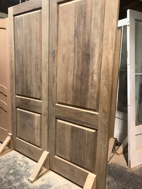 Facroy Direct Doors WALNUT 2 PANEL RAISED PANEL