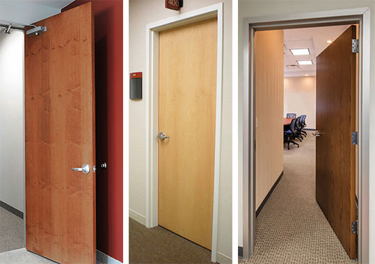 Facroy Direct Doors FLUSH RED OAK
