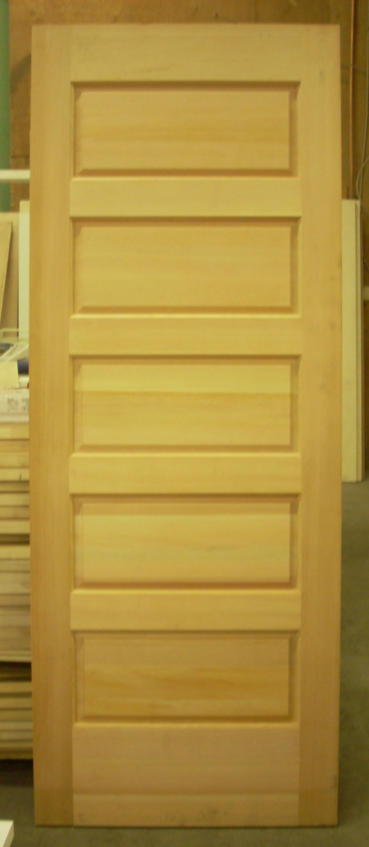 Facroy Direct Doors EXTERIOR VG FIR 5 PANEL RAISED PANEL