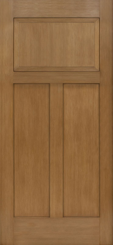 Facroy Direct Doors 3 PANEL FIBERGLASS  FIR STAIN GRADE DOOR