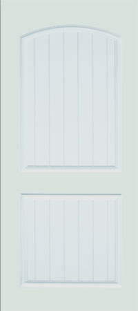 Facroy Direct Doors EXT FGL 2 PANEL WITH GROOVES