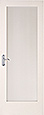 Facroy Direct Doors EXT FIBERGLASS PAINT GRADE FULL 1 LITE SHAKER