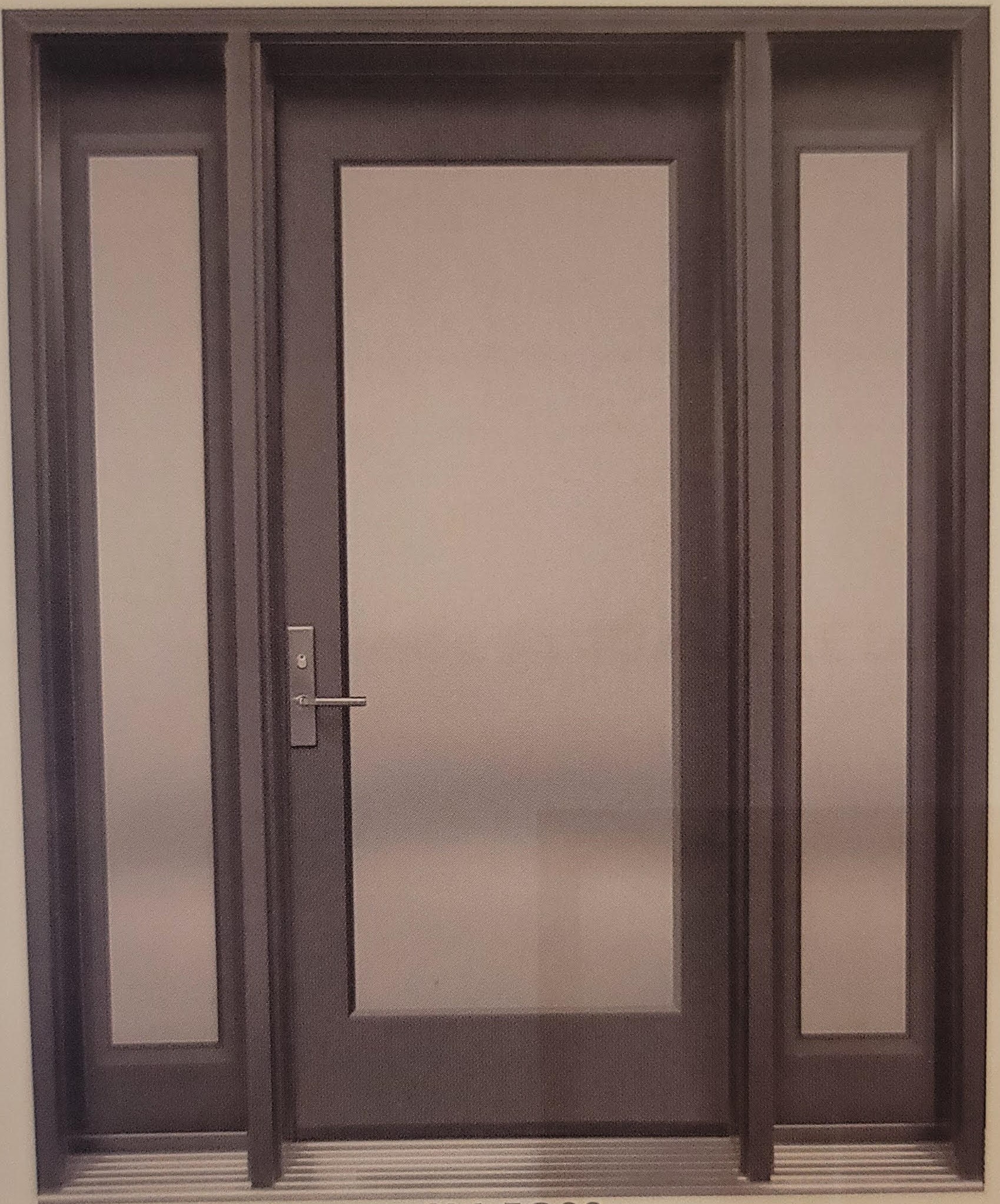 Facroy Direct Doors Contemporary full lite with side lites