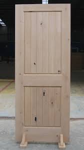 Facroy Direct Doors KNOTTY ALDER TWO PANEL SHAKER