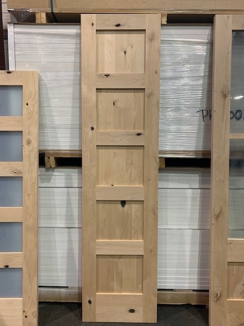 Facroy Direct Doors KNOTTY ALDER 5 PANEL SHAKER