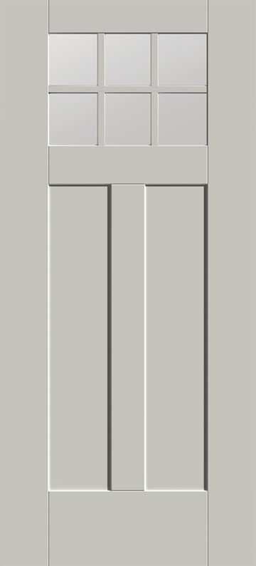 Facroy Direct Doors PAINTGRADE FIBERGLASS SHAKER