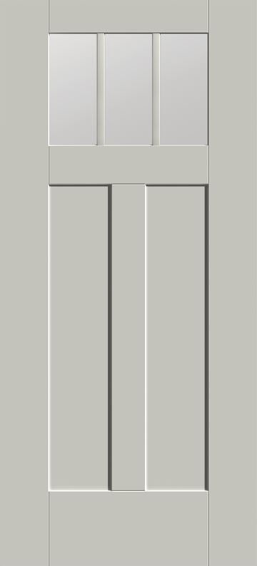 Facroy Direct Doors PAINT GRADE FIBERGLASS SHAKER