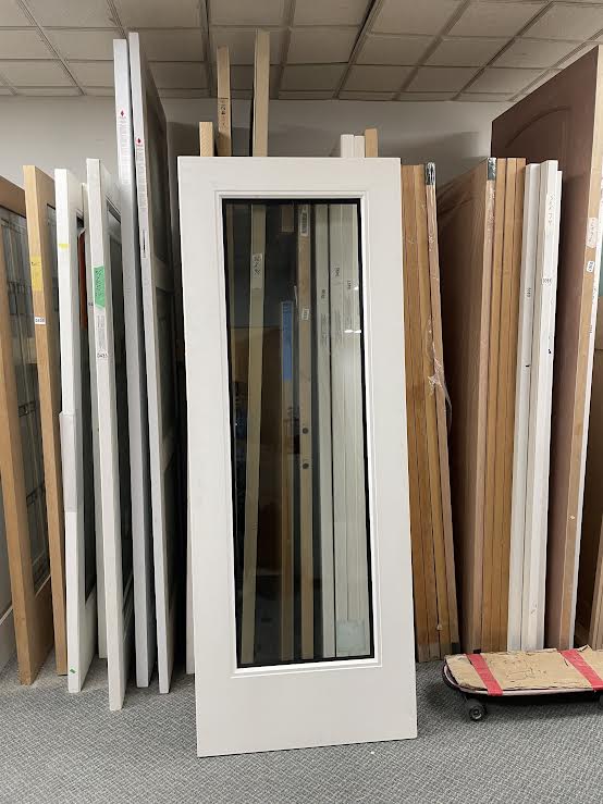 Facroy Direct Doors PAINT GRADE FIBERGLASS FULL ONE LITE