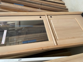 Facroy Direct Doors FIR DUTCH DOOR WITH 1 PANEL RAISED PANEL